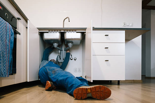 Professional Drain Cleaning technician working in Jay, OK